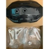 Dè chắn bùn xe carbon V3 CNC - Nhôm điện vân carbon, nâng cấp sợi cacbon, chỉ 88.000₫ 9
