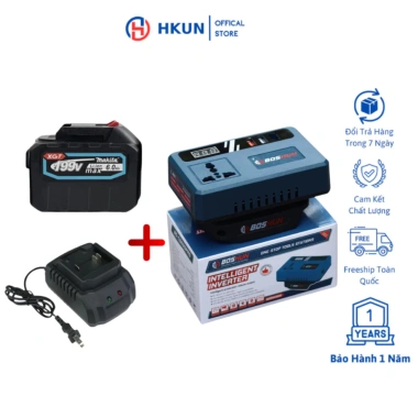Đế Chuyển Đổi Nguồn BOSHUN BS-CD220PRO 21V lên 110-220V, Chân Pin 4cm - Giá 295.000₫ 10 Đế Chuyển Đổi Nguồn BOSHUN BS-CD220PRO 21V lên 110-220V, Chân Pin 4cm - Giá 295.000₫ 10