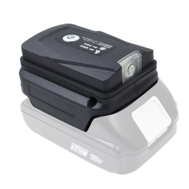 Đế chuyển pin Makita 18V sang USB 5V có đèn LED - Tiết kiệm năng lượng, giá chỉ 60.000 VND 4