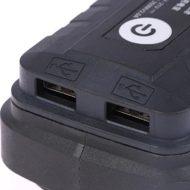 Đế chuyển pin Makita 18V sang USB 5V có đèn LED - Tiết kiệm năng lượng, giá chỉ 60.000 VND 5