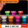 Đế đèn cầy hoa sen lưu ly 7 màu - Chân nến pha lê cao sang, giảm còn 34.000 VND