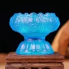 Đế đèn cầy hoa sen lưu ly 7 màu - Chân nến pha lê cao sang, giảm còn 34.000 VND 8