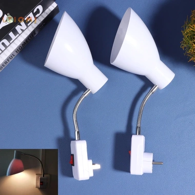 Đế Đèn Mở Rộng E27 Linh Hoạt - Giá Đỡ LED, Ổ Cắm Bóng Đèn, Kéo Dài Đèn Bàn Sáng Tạo Hot
