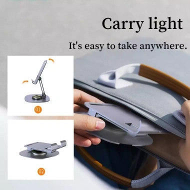 Đế điện thoại xoay 360 nhôm, giảm tiếng ồn, giảm căng thẳng, chỉ 41.000 VND