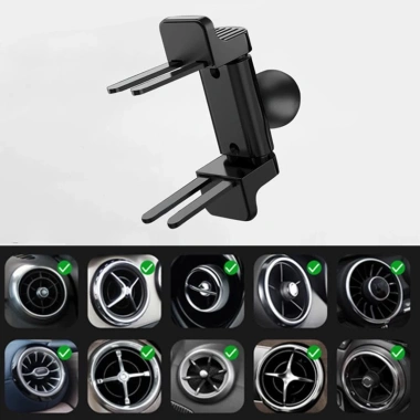 Đế Đỡ Điện Thoại Hình Tròn Gắn Lỗ Thông Gió cho Mercedes-Benz, Jetta & Xe Khác - 80.291₫