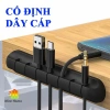 Đế đỡ kẹp đa năng cho dây cáp sạc, tai nghe, nẹp phụ kiện điện thoại - Dán bàn làm việc, xe hơi, kèm miếng dán 3M, chỉ 19.900₫