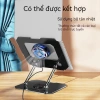 Đế Đỡ Laptop 360° Xoay Thép Carbon Gấp Di Động, Làm Mát Nâng Cấp, Bảo Vệ Cột Sống cho MacBook, iPhone, Tablet - 335.166₫ 3