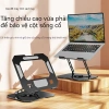 Đế Đỡ Laptop 360° Xoay Thép Carbon Gấp Di Động, Làm Mát Nâng Cấp, Bảo Vệ Cột Sống cho MacBook, iPhone, Tablet - 335.166₫ 4