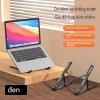 Đế Đỡ Laptop 360° Xoay Thép Carbon Gấp Di Động, Làm Mát Nâng Cấp, Bảo Vệ Cột Sống cho MacBook, iPhone, Tablet - 335.166₫ 10