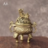 Đế đốt đồng thau hình sen - Chống cháy, bền bỉ, phù hợp cho bếp, giá ưu đãi 41.910₫ 11