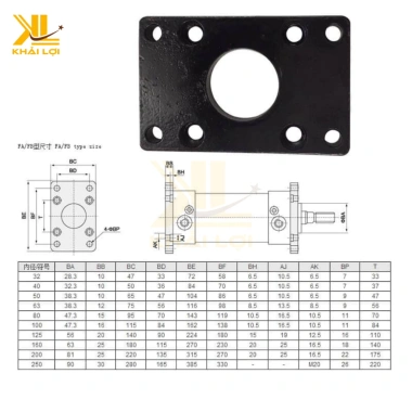 Đế FA Xi Lanh SC - Phụ kiện lắp đầu Xi Lanh giá 49,450 VND giảm đặc biệt 6 Đế FA Xi Lanh SC - Phụ kiện lắp đầu Xi Lanh giá 49,450 VND giảm đặc biệt 6