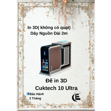 Đế In 3D Cuktech 10 Ultra AD1.204U Dây dài 2m Giá chỉ 200.000₫ giảm tới 56.000₫