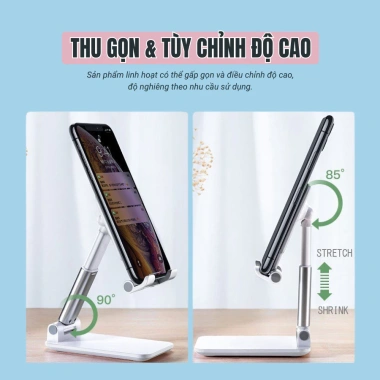 Đế Kê Gấp Gọn cho Điện Thoại và iPad - Giá chỉ 50.000, Tiết Kiệm 15.000 2