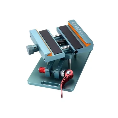 Đế kẹp điện thoại hợp kim nhôm xoay 360 độ, làm lưng và kính chính ngạch, 330.000đ 3
