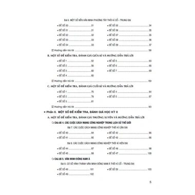 Đề kiểm tra, đánh giá Lịch sử 10 - Bám sát SGK, Kết nối tri thức với cuộc sống 3 Đề kiểm tra, đánh giá Lịch sử 10 - Bám sát SGK, Kết nối tri thức với cuộc sống 3