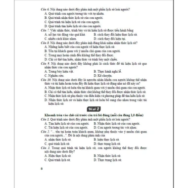 Đề kiểm tra, đánh giá Lịch sử 10 - Bám sát SGK, Kết nối tri thức với cuộc sống
