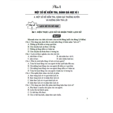 Đề kiểm tra, đánh giá Lịch sử 10 - Bám sát SGK, kết nối tri thức với cuộc sống, giá ưu đãi 69.000₫