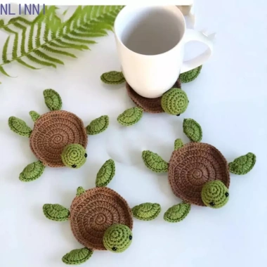 Đế lót ly móc vịt NLINNI - Chống trượt, chịu nhiệt, bảo vệ bàn, tái sử dụng