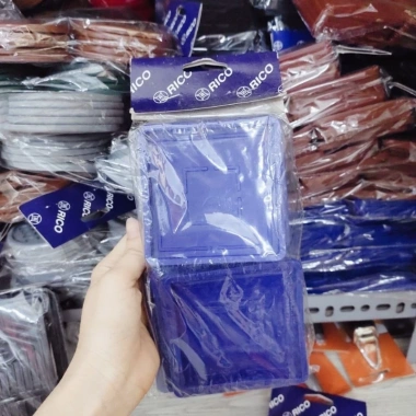 Đế lót ly nhựa dẻo RICO hình Vuông - Bộ 10, chịu nhiệt, không trượt, giá 45.000đ