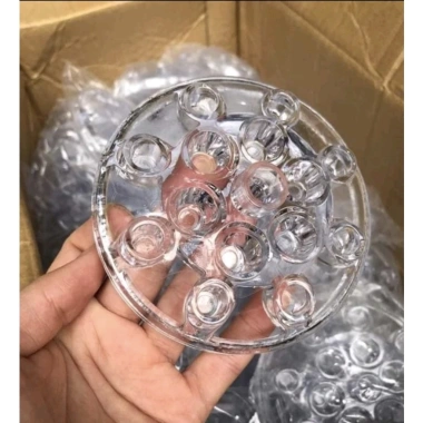 Đế mica hình tròn, oval, chữ nhật đựng chum mực xăm - Giá rẻ 8.500₫