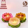 Đế Nến Hoa Sen Lưu Ly - Cốc Đựng Nến, Chân Nến Đèn Cầy Nhiều Màu Quế Tâm Decor 29.000 VND 5