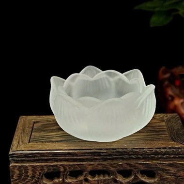 Đế nến hoa sen lưu ly đa màu – Thiết kế sang trọng, giá chỉ 25.460₫