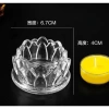 Đế nến sen thấp bằng thuỷ tinh cao cấp Đức Tín lung linh, giá chỉ 25.000 đồng 3