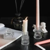 Đế nến thủy tinh Bắc Âu - Trang trí bữa tối lãng mạn và lễ cưới, giá chỉ 36.000₫ 5