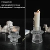 Đế nến thủy tinh Bắc Âu - Trang trí bữa tối lãng mạn và lễ cưới, giá chỉ 36.000₫ 7