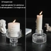 Đế nến thủy tinh Bắc Âu - Trang trí bữa tối lãng mạn và lễ cưới, giá chỉ 36.000₫ 8