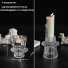Đế nến thủy tinh Bắc Âu - Trang trí bữa tối lãng mạn và lễ cưới, giá chỉ 36.000₫ 10