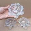 Đế nến thủy tinh chân nến hoa sen - Trang trí sự kiện, phong thủy, giá ưu đãi 45.000đ 8