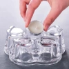 Đế Nến Thủy Tinh Dùng Hâm Nóng Ấm Trà Hoa Cúc Siêu Dày Chịu Nhiệt - 58.899₫