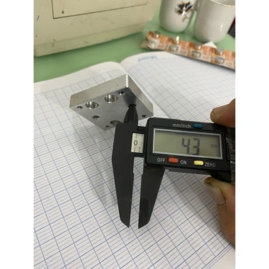 Đế nhôm CNC Japan 45*40*10mm - Đồ cũ chất lượng, giá ưu đãi 18.000đ