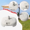 Đế ô dù hiên hạng nặng, chịu lực, chống thấm, lý tưởng cho câu cá ngoài trời, sân hiên, bãi biển, bể bơi - Giá 221.400₫ 7