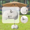 Đế ô dù hiên hạng nặng, chịu lực, chống thấm, lý tưởng cho câu cá ngoài trời, sân hiên, bãi biển, bể bơi - Giá 221.400₫ 9