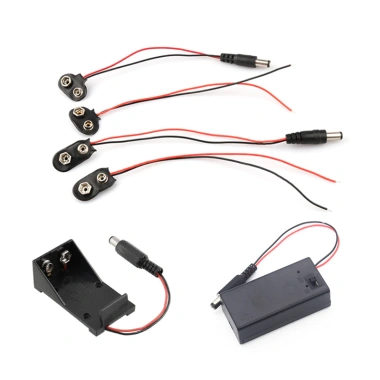 Đế ra dây pin vuông 9V siêu sale - Giá 23.040đ, kết nối ổn định, chất lượng cao