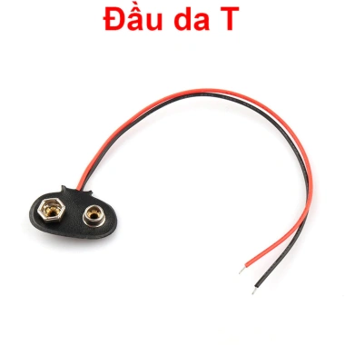 Đế ra dây pin vuông 9V siêu sale - Giá 23.040đ, kết nối ổn định, chất lượng cao
