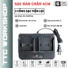 Đế Sạc Pin 21V 2A Đôi Bản Mạch Lớn Chân 4cm - Chip Bảo Vệ Dòng Điện, Giảm Giá 110k