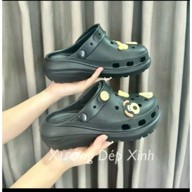Dé sục nữ charm đá ngẫu nhiên đế cao 8cm EVA phong cách năng động - Giá chỉ 65.000₫ 9 Dé sục nữ charm đá ngẫu nhiên đế cao 8cm EVA phong cách năng động - Giá chỉ 65.000₫ 9