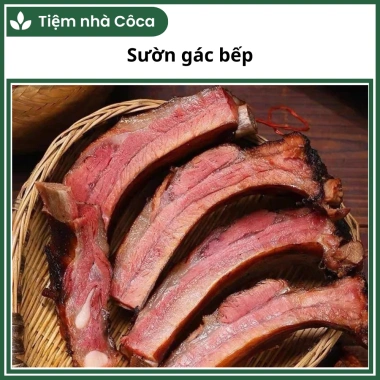 Dẻ sường gác bếp, sườn gác bếp chuẩn vị Tây Bắc, không chất bảo quản, giá 199.500₫ 2