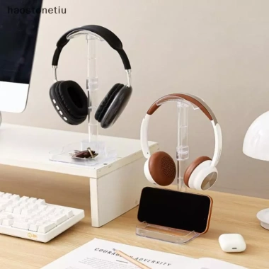 Đế Tai Nghe Đa Năng Trong Suốt NS – Treo, Đặt Đồ, Tháo Rời, Giá 82.830₫ 2