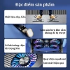 Đế tản nhiệt laptop MCbook – Làm mát nhanh, đèn LED, quạt chống ồn 7 mức, giảm còn 227k 3