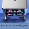 Đế tản nhiệt laptop MCbook – Làm mát nhanh, đèn LED, quạt chống ồn 7 mức, giảm còn 227k 5