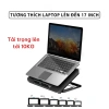 Đế tản nhiệt laptop thép không gỉ S120 - Chống ồn, tải trọng lớn, 4 mức cao, giảm giá 154.000₫ 3