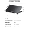 Đế tản nhiệt laptop thép không gỉ S120 - Chống ồn, tải trọng lớn, 4 mức cao, giảm giá 154.000₫ 5