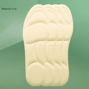 Đế thể thao DIAPER & CORED độ cao dày, đệm vòm mềm YTH, chống mùi, đứng 5d không mệt mỏi - chỉ 9.213 VND 10