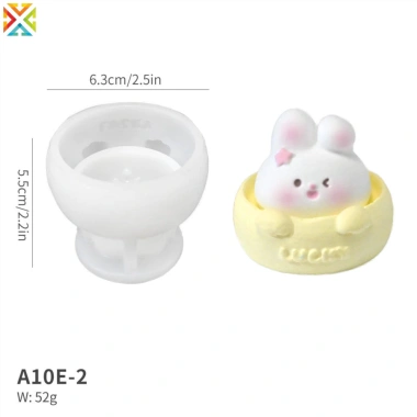 Dễ Thương Ấm Trà Thỏ Khuôn Silicon DIY Nến Thơm Hương Thơm Giá 79.837 VND