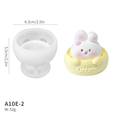 Dễ Thương Ấm Trà Thỏ Khuôn Silicon DIY Nến Thơm Hương Thơm Giá 79.837 VND