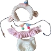 Dễ Thương Búp Bê Cotton 10cm Mềm Mại Đồ Bé Thịt Cừu Quần Áo Body Dressing 8